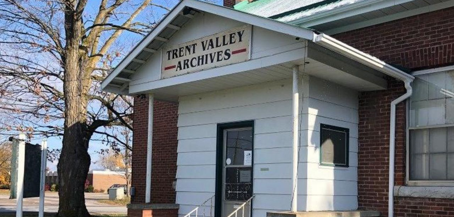 Exterior of archives building