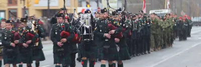Remembrance Day parade travels down George Street