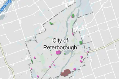 Map of current development applications